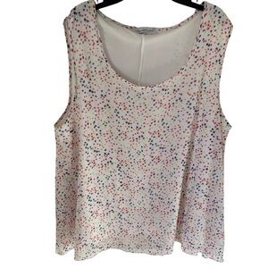 KEREN hart Multicolor Sleeveless Blouse